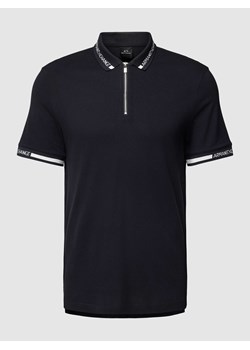 Koszulka polo z detalami z logo ze sklepu Peek&Cloppenburg  w kategorii T-shirty męskie - zdjęcie 168296162