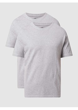 T-shirt z bawełny w zestawie 2 szt. ze sklepu Peek&Cloppenburg  w kategorii Podkoszulki męskie - zdjęcie 168296203