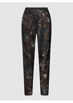 Spodnie z wzorem na całej powierzchni ze sklepu Peek&Cloppenburg  w kategorii Spodnie damskie - zdjęcie 168296253