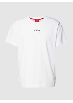 T-shirt z nadrukiem z logo ze sklepu Peek&Cloppenburg  w kategorii T-shirty męskie - zdjęcie 168296343