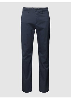 Spodnie materiałowe z fakturowanym wzorem model ‘DENTON’ ze sklepu Peek&Cloppenburg  w kategorii Spodnie męskie - zdjęcie 168296911