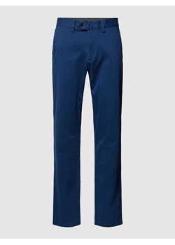 Spodnie materiałowe w jednolitym kolorze ze sklepu Peek&Cloppenburg  w kategorii Spodnie męskie - zdjęcie 168296913