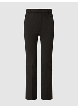 Spodnie materiałowe o rozkloszowanym kroju z dodatkiem streczu model ‘Cinzia’ ze sklepu Peek&Cloppenburg  w kategorii Spodnie damskie - zdjęcie 168297680