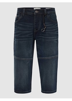 Szorty jeansowe z efektem znoszenia ze sklepu Peek&Cloppenburg  w kategorii Spodenki męskie - zdjęcie 168297700