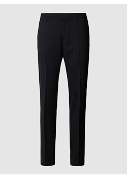 Spodnie do garnituru o kroju slim fit z mieszanki żywej wełny model ‘Genius’ ze sklepu Peek&Cloppenburg  w kategorii Spodnie męskie - zdjęcie 168298411