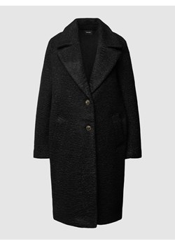 Płaszcz z kołnierzem z połami model ‘ANNY’ ze sklepu Peek&Cloppenburg  w kategorii Płaszcze damskie - zdjęcie 168298440