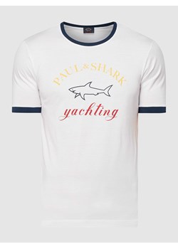 T-shirt z nadrukiem z logo ze sklepu Peek&Cloppenburg  w kategorii T-shirty męskie - zdjęcie 168298522
