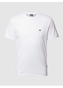 T-shirt z wyhaftowanym logo model ‘SALIS’ ze sklepu Peek&Cloppenburg  w kategorii T-shirty męskie - zdjęcie 168298900