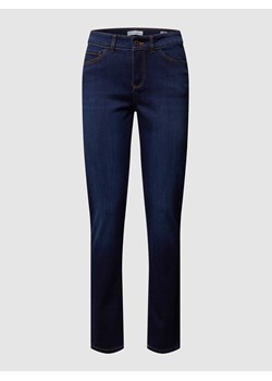 Jeansy delikatnie dekatyzowane o kroju Skinny Fit ze sklepu Peek&Cloppenburg  w kategorii Jeansy damskie - zdjęcie 168299423
