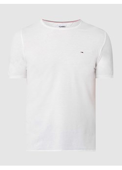 T-shirt o kroju slim fit z wyhaftowanym logo model ‘Jaspe’ ze sklepu Peek&Cloppenburg  w kategorii T-shirty męskie - zdjęcie 168299543
