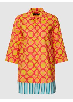 Bluzka o dwukolorowym designie model ‘NURRA’ ze sklepu Peek&Cloppenburg  w kategorii Koszule damskie - zdjęcie 168299933