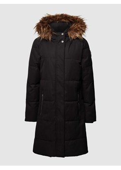 Płaszcz pikowany z kapturem ze sklepu Peek&Cloppenburg  w kategorii Płaszcze damskie - zdjęcie 168300084