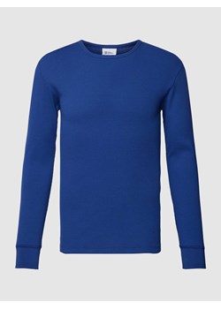 Bluzka z długim rękawem i drobnym prążkowaniem model ‘REVIVAL’ ze sklepu Peek&Cloppenburg  w kategorii T-shirty męskie - zdjęcie 168300092
