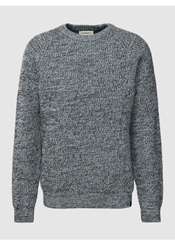 Sweter z dzianiny z wzorem warkocza ze sklepu Peek&Cloppenburg  w kategorii Swetry męskie - zdjęcie 168300430
