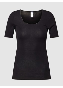 T-shirt z okrągłym dekoltem model ‘LUXURY’ ze sklepu Peek&Cloppenburg  w kategorii Bluzki damskie - zdjęcie 168300511