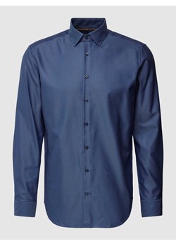 Koszula biznesowa o kroju regular fit z kołnierzykiem typu kent ze sklepu Peek&Cloppenburg  w kategorii Koszule męskie - zdjęcie 168300564
