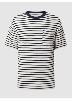 T-shirt ze wzorem w paski model ‘Holger’ ze sklepu Peek&Cloppenburg  w kategorii T-shirty męskie - zdjęcie 168300601