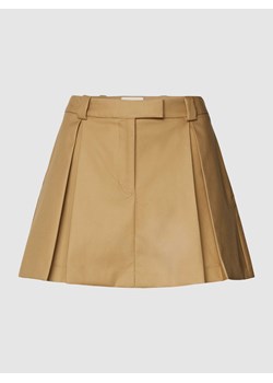Spódnica plisowana z wiskozy w jednolitym kolorze ze sklepu Peek&Cloppenburg  w kategorii Spódnice - zdjęcie 168300703