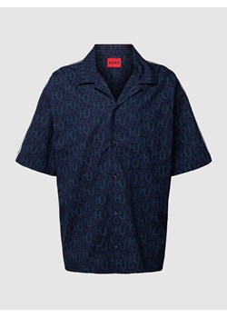 Koszula casualowa z nadrukiem z logo na całej powierzchni model ‘Egeeno’ ze sklepu Peek&Cloppenburg  w kategorii Koszule męskie - zdjęcie 168301054