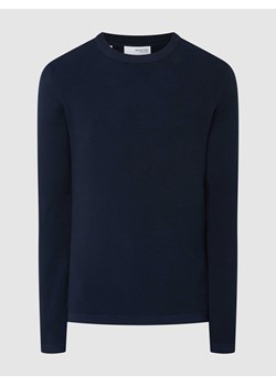 Sweter z bawełny ekologicznej model ‘Rocks’ ze sklepu Peek&Cloppenburg  w kategorii Swetry męskie - zdjęcie 168301372