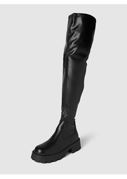 Kozaki za kolano z imitacji skóry model ‘BANYU’ ze sklepu Peek&Cloppenburg  w kategorii Kozaki damskie - zdjęcie 168301502