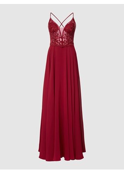 Sukienka wieczorowa z kwiatową koronką ze sklepu Peek&Cloppenburg  w kategorii Sukienki - zdjęcie 168301932