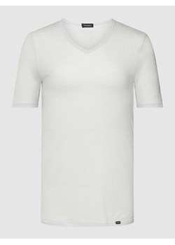 T-shirt z dekoltem w zaokrąglony serek ze sklepu Peek&Cloppenburg  w kategorii T-shirty męskie - zdjęcie 168301991