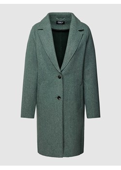 Płaszcz z zapięciem na guzik model ‘ONLCARRIE’ ze sklepu Peek&Cloppenburg  w kategorii Płaszcze damskie - zdjęcie 168302021
