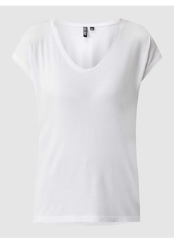 T-shirt z dodatkiem streczu model ‘Billo’ ze sklepu Peek&Cloppenburg  w kategorii Bluzki damskie - zdjęcie 168302024