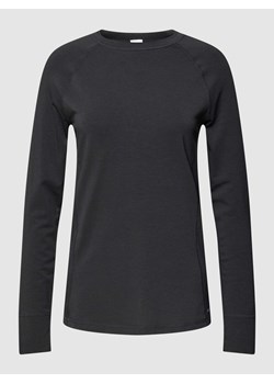 Bluzka z długim rękawem i nadrukiem z logo ze sklepu Peek&Cloppenburg  w kategorii Bluzki damskie - zdjęcie 168302280