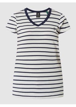 T-shirt o kroju slim fit z wzorem w paski model ‘Eyben’ ze sklepu Peek&Cloppenburg  w kategorii Bluzki damskie - zdjęcie 168302304