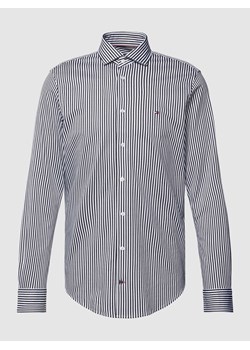Koszula biznesowa o kroju slim fit w paski ze sklepu Peek&Cloppenburg  w kategorii Koszule męskie - zdjęcie 168302492