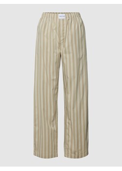 Spodnie od piżamy ze wzorem w paski ze sklepu Peek&Cloppenburg  w kategorii Piżamy damskie - zdjęcie 168302783