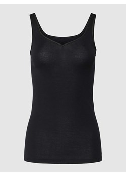 Top na ramiączkach w jednolitym kolorze ze sklepu Peek&Cloppenburg  w kategorii Bluzki damskie - zdjęcie 168302901