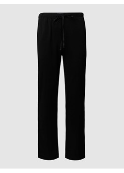 Spodnie od piżamy z wyhaftowanym logo ze sklepu Peek&Cloppenburg  w kategorii Spodnie męskie - zdjęcie 168303422
