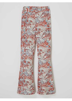 Spodnie rozszerzane ze wzorem na całej powierzchni ze sklepu Peek&Cloppenburg  w kategorii Spodnie dziewczęce - zdjęcie 168304451