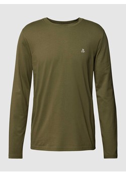 Bluzka z długim rękawem i nadrukiem z logo ze sklepu Peek&Cloppenburg  w kategorii T-shirty męskie - zdjęcie 168304554