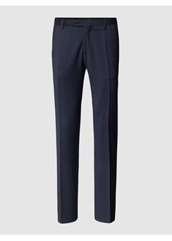 Spodnie do garnituru o kroju slim fit z dodatkiem streczu ze sklepu Peek&Cloppenburg  w kategorii Spodnie męskie - zdjęcie 168304761
