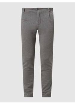Spodnie z zakładkami w pasie z dżerseju ze sklepu Peek&Cloppenburg  w kategorii Spodnie męskie - zdjęcie 168304810