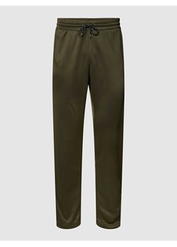 Spodnie dresowe z wyhaftowanym logo model ‘RUTILE’ ze sklepu Peek&Cloppenburg  w kategorii Spodnie męskie - zdjęcie 168304861