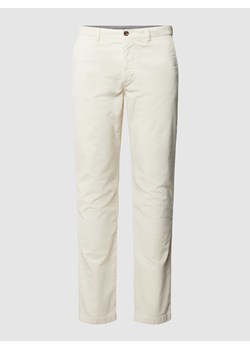 Chino z imitacji sztruksu model ‘BLEECKER’ ze sklepu Peek&Cloppenburg  w kategorii Spodnie męskie - zdjęcie 168304894