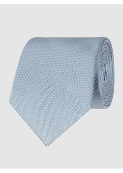 Krawat jedwabny ze wzorem na całej powierzchni ze sklepu Peek&Cloppenburg  w kategorii Krawaty - zdjęcie 168305004
