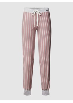 Spodnie od piżamy z elastycznym pasem model ‘Every Night’ ze sklepu Peek&Cloppenburg  w kategorii Piżamy damskie - zdjęcie 168305130