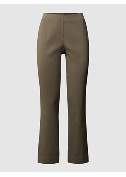 Spodnie ze streczu o kroju slim fit z mieszanki wiskozy ze sklepu Peek&Cloppenburg  w kategorii Spodnie damskie - zdjęcie 168305833