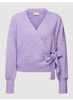 Sweter z dzianiny z dekoltem w serek model ‘olene’ ze sklepu Peek&Cloppenburg  w kategorii Swetry damskie - zdjęcie 168305863
