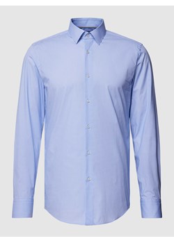 Koszula biznesowa o kroju slim fit z kołnierzykiem typu kent model ‘HANK’ ze sklepu Peek&Cloppenburg  w kategorii Koszule męskie - zdjęcie 168305893