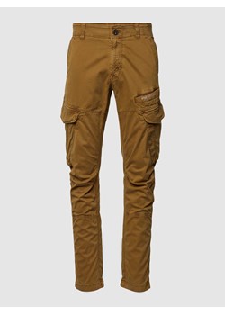 Spodnie cargo z detalem z logo model ‘Nordrop’ ze sklepu Peek&Cloppenburg  w kategorii Spodnie męskie - zdjęcie 168306271