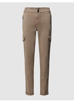 Spodnie cargo z zapięciem na guzik model ‘Gilles’ ze sklepu Peek&Cloppenburg  w kategorii Spodnie damskie - zdjęcie 168306584