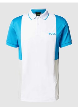 Koszulka polo w stylu Colour Blocking model ‘Paddytech’ ze sklepu Peek&Cloppenburg  w kategorii T-shirty męskie - zdjęcie 168306750