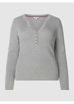 Sweter PLUS SIZE z mieszanki lyocellu ze sklepu Peek&Cloppenburg  w kategorii Swetry damskie - zdjęcie 168306771
